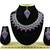 Purple designer function wear ad necklace set