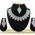 Pink designer function wear ad necklace set