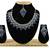 Blue designer function wear ad necklace set