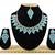 Turquoise designer function wear ad necklace set