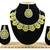 Yellow designer function wear ad necklace set