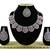 Pink designer function wear ad necklace set