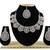 Orange designer function wear ad necklace set