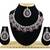 Multicolor designer function wear ad necklace set