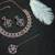 Blue designer function wear ad necklace set