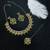Green designer function wear ad necklace set