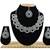 Grey designer function wear ad necklace set