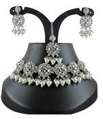 Multicolor designer function wear ad necklace set