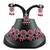 Red designer function wear ad necklace set