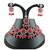 Red designer function wear ad necklace set