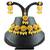 Yellow designer function wear ad necklace set