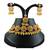 Yellow designer function wear ad necklace set
