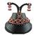 Maroon designer function wear ad necklace set