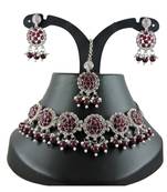 Multicolor designer function wear ad necklace set