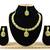 Yellow designer function wear ad necklace set