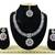 Blue designer function wear ad necklace set