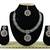 Green designer function wear ad necklace set