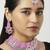 Pink designer function wear ad necklace set