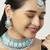 Turquoise designer function wear ad necklace set