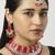 Red designer function wear ad necklace set