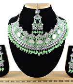 Multicolor designer function wear ad necklace set