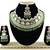 Green designer function wear ad necklace set