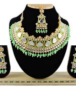 Multicolor designer function wear ad necklace set