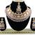 Pink designer function wear ad necklace set