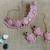 Pink designer function wear ad necklace set