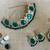 Green designer function wear ad necklace set