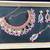 Pink designer function wear ad necklace set