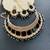 Black designer function wear ad necklace set