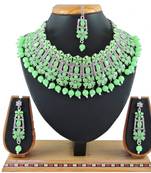 Multicolor designer function wear ad necklace set