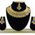Yellow designer function wear ad necklace set