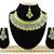 Yellow designer function wear ad necklace set