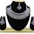 Purple designer function wear ad necklace set