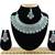 Turquoise designer function wear ad necklace set