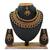 Black designer function wear ad necklace set