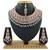 Grey designer function wear ad necklace set