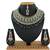 Green designer function wear ad necklace set