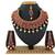 Pink designer function wear ad necklace set