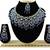 Blue designer function wear ad necklace set