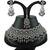 Grey designer function wear ad necklace set
