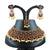 Maroon designer function wear ad necklace set