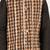 Boy's black cotton nehru jacket kurta set - floral print summer ethnic wear (size 31-35)