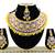 Yellow designer function wear ad necklace set