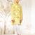 Boy's cotton nehru jacket set - yellow raksha bandhan traditional ethnic wear with embroidery (ages 2-12)