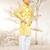 Boy's cotton nehru jacket set - yellow raksha bandhan traditional ethnic wear with embroidery (ages 2-12)