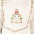 Boy's white silk kurta dhoti set - traditional festive wear with thread embroidery (ages 2-8)