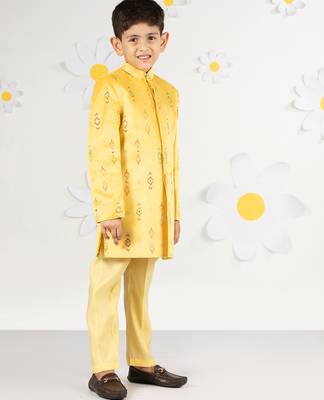  mustard velvet indowestern set 4